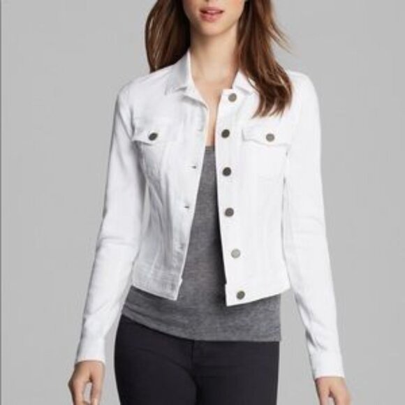 Paige Aveline Classic Denim Jacket- size Large- EUC - Picture 1 of 2